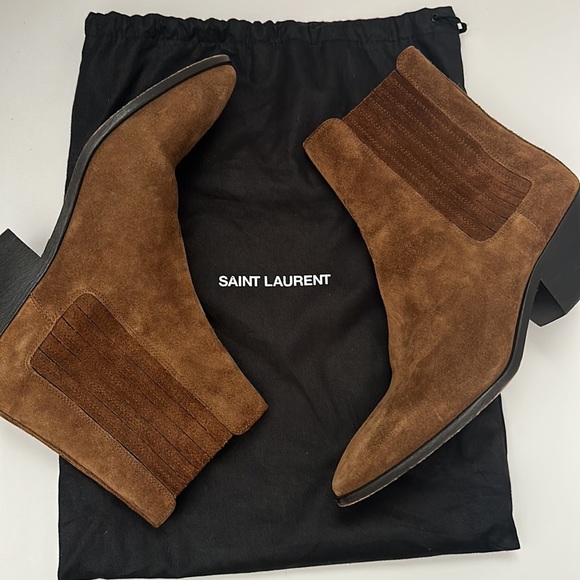 Saint Laurent Chelsea Cowboy Bootie - Picture 6 of 6